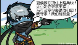 王者荣耀小兵漫画,英勇无畏的战场先锋